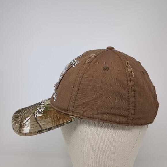 Shootin Deers & Drinkin Beers That's How I Roll Baseball Cap Multicolor OS Camo - Picture 3 of 10